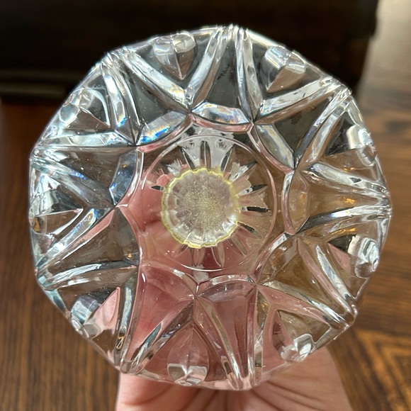 Art Glass Ring/Trinket Dish with Frosted Glass Birds - Picture 4 of 5